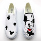  Independent Design Harajuku Anime Women Shoes Summer Flat Hand-Painted Canvas Shoes Girl Matching Casual Board Shoes Rihanna