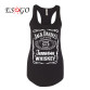 Jack Daniels Whiskey Black PREMIUM Tri-Blend Racerback Racer Back Tank Top Cute Summer Tank for Women Ladies Lady Girls