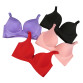 Sexy Women Bra Adjustable Brassiere Seamless Lingerie Super Push Up Bra 6 Color Plus Size C Cup Strappy Bras For Women
