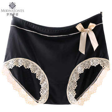 plus size panties  5XL high waist  sexy breathable comfortable modal many colors  plus size underwear women K011