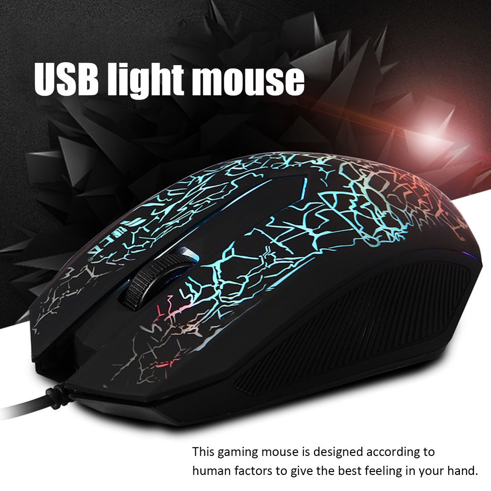 Professional-Colorful-Backlight-4000DPI-Optical-Wired-Gaming-Mouse-Mice-3-Buttons-USB-Wired-Luminous-33063235507